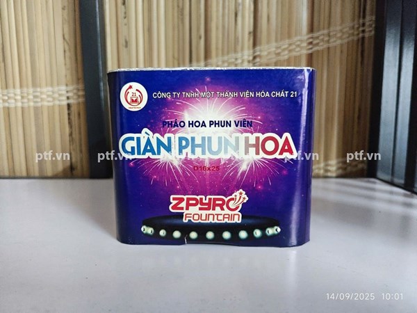 Giàn Phun Hoa - Pháo Hoa Bộ Quốc Phòng