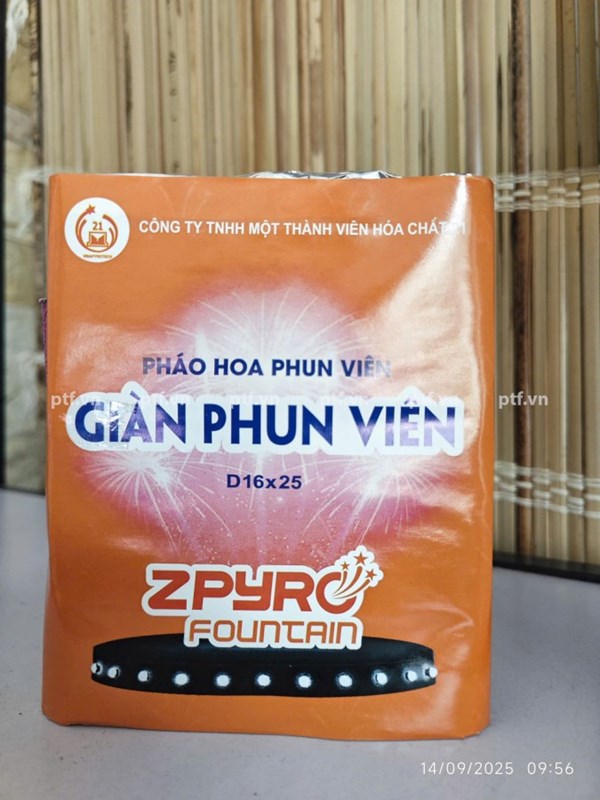 Giàn Phun Viên - Pháo Hoa Bộ Quốc Phòng